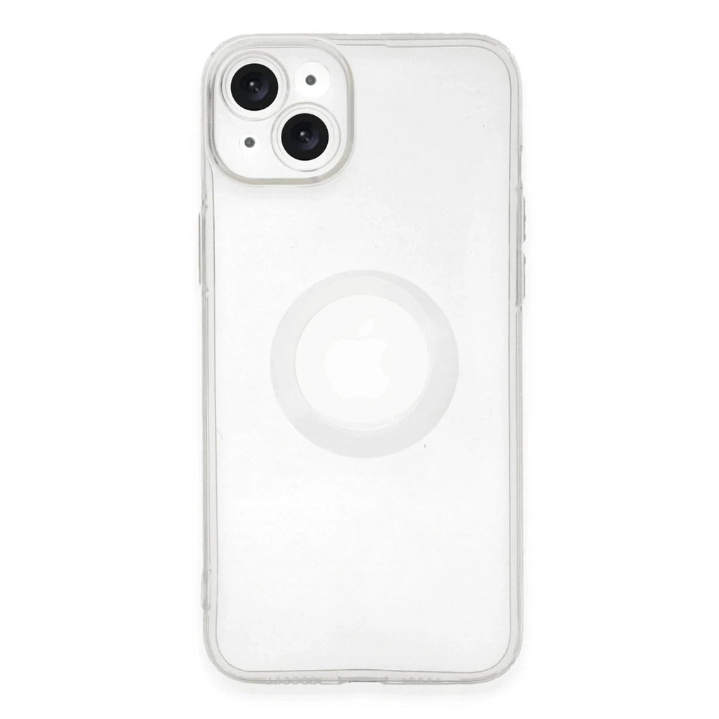 Mey İthalat® iPhone 14 Plus Kılıf Santa Lens Silikon - Şeffaf