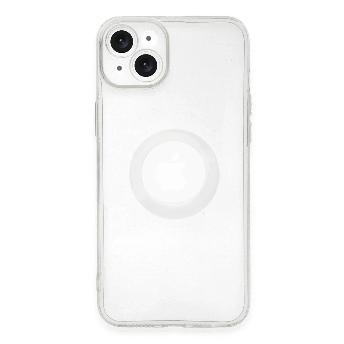 Mey İthalat® iPhone 14 Plus Kılıf Santa Lens Silikon - Şeffaf