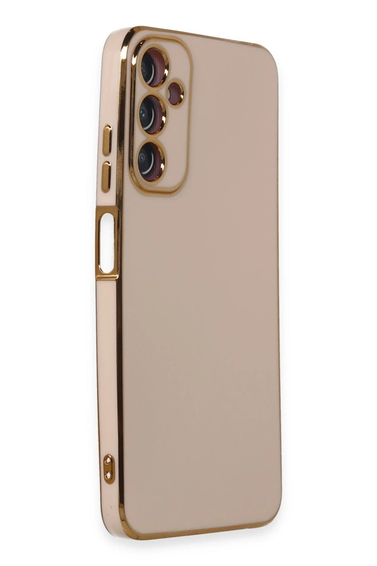 Mey İthalat® Samsung Galaxy A05S Kılıf Volet Silikon - Pembe