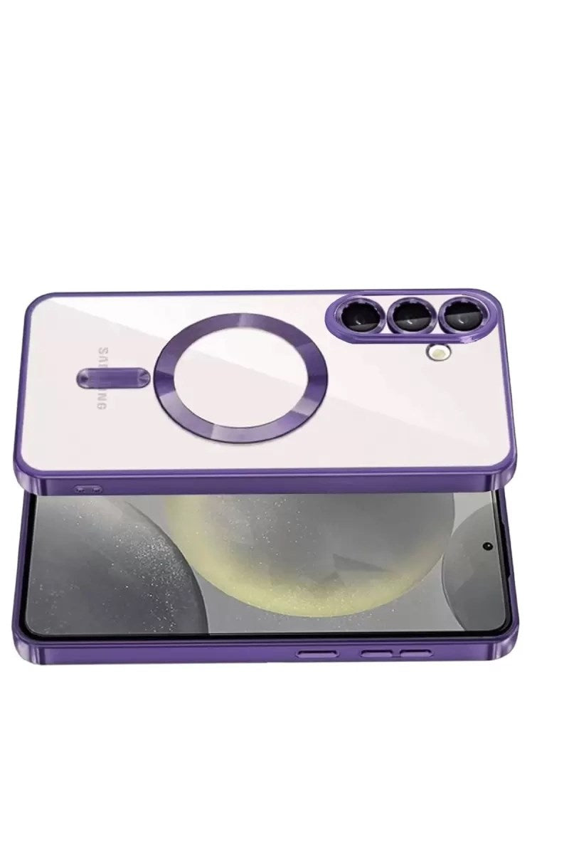 Mey İthalat® Samsung Galaxy A57 5G Kross Magneticsafe Kapak - Mor