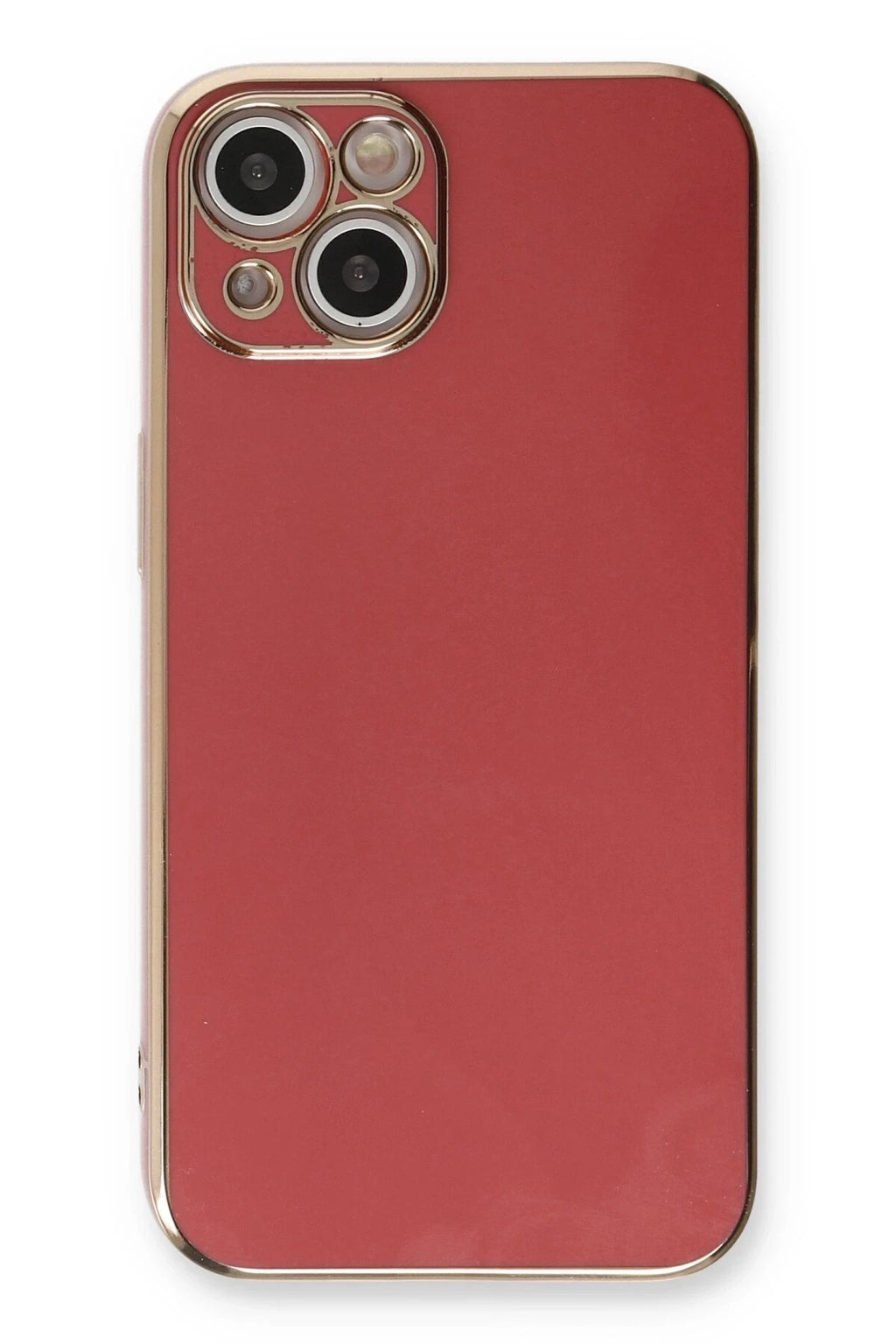 Mey İthalat® iPhone 13 Kılıf Volet Silikon - Kırmızı