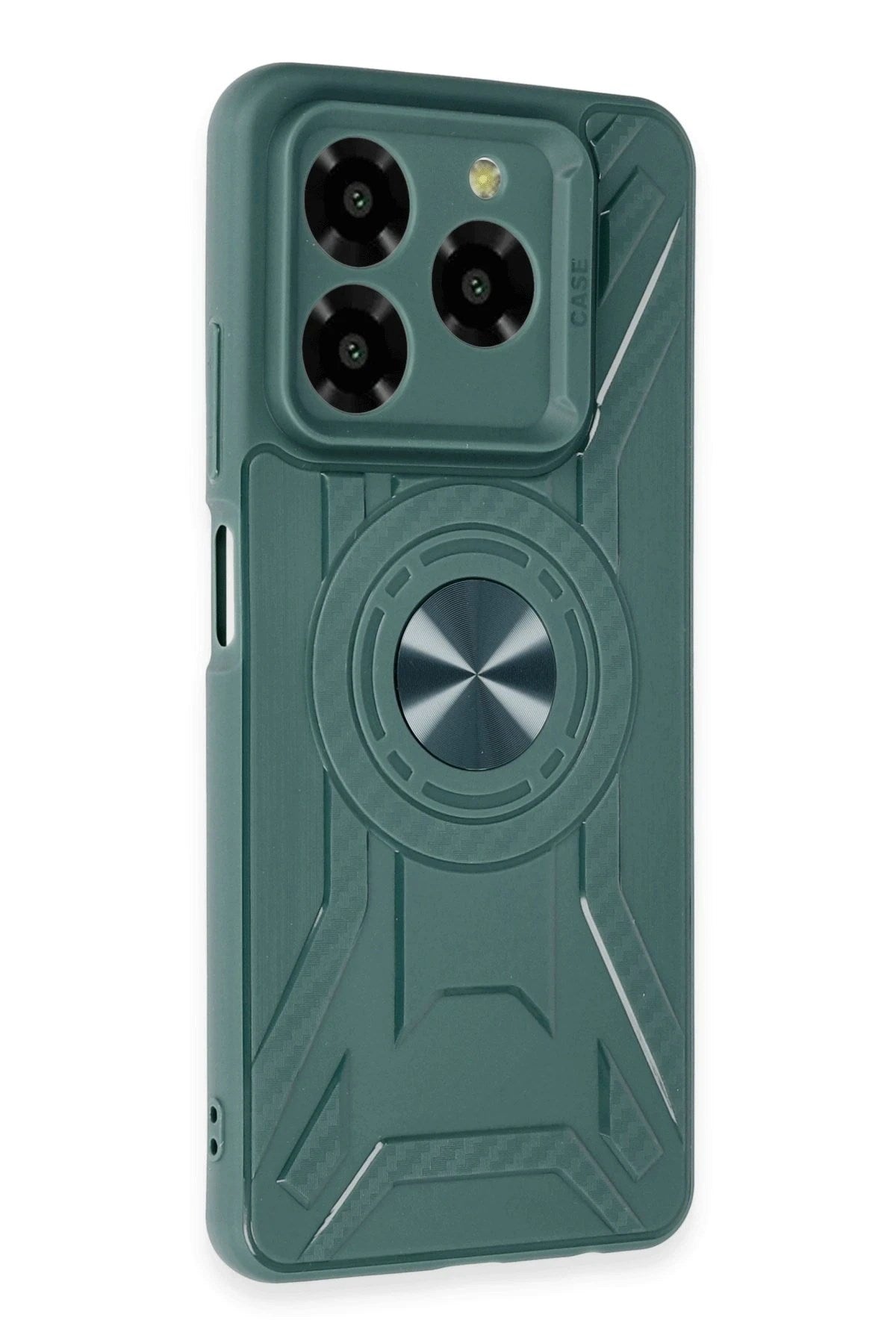 Mey İthalat® General Mobile Era 30 Kılıf Lincoln Silikon - Koyu Yeşil