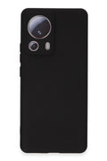Mey İthalat® Mi 13 Lite Kılıf Nano içi Kadife Silikon - Siyah