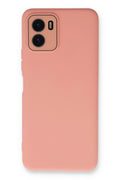 Mey İthalat® Vivo Y15S Kılıf Lansman Glass Kapak - Pembe