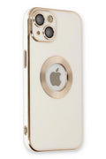 Mey İthalat® iPhone 14 Plus Kılıf Store Silikon - Beyaz