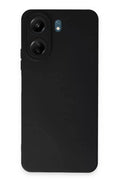 Mey İthalat® Redmi 13C Kılıf Nano içi Kadife Silikon - Siyah