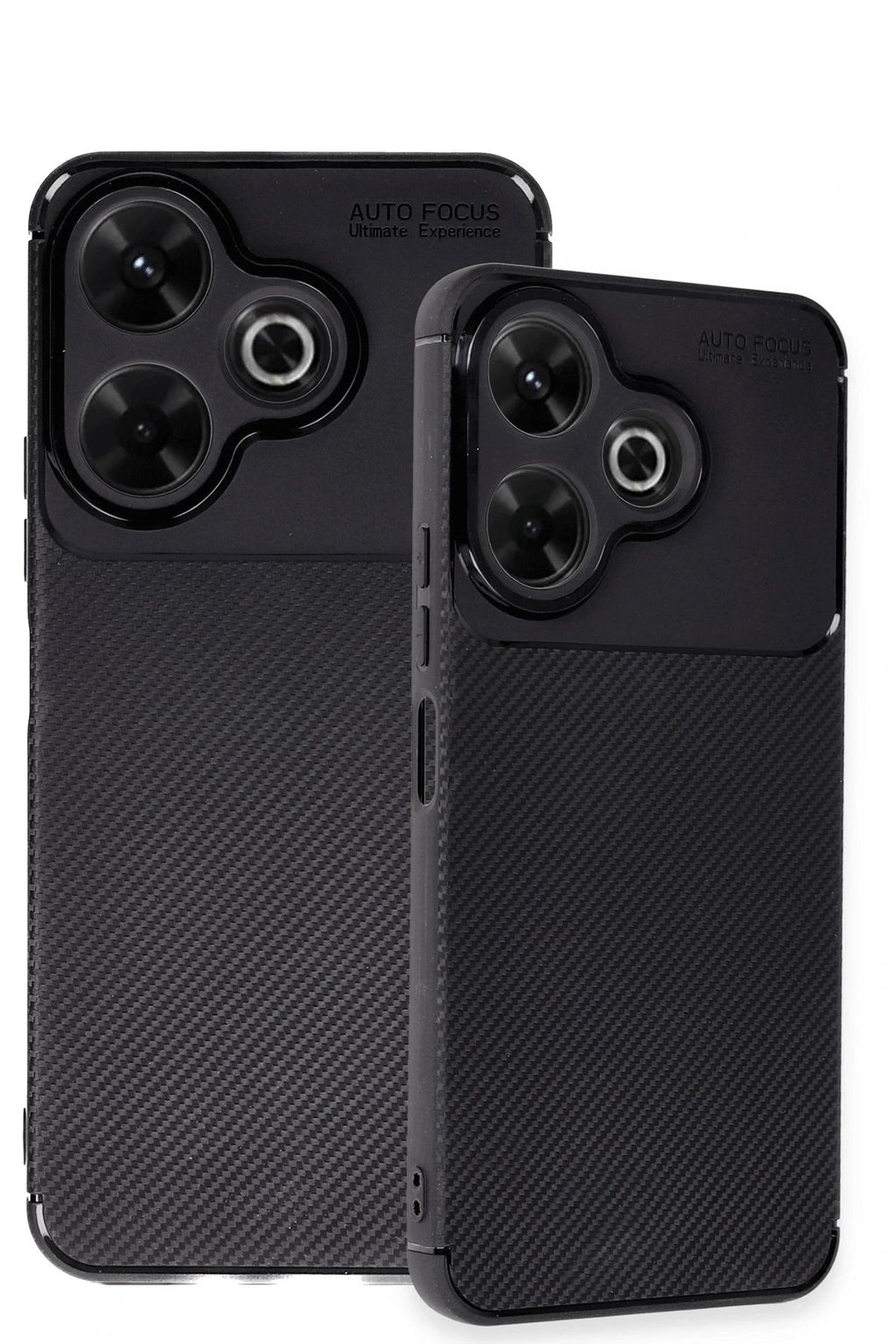 Mey İthalat® Redmi 13 4G Kılıf Auto Focus Karbon Kapak - Siyah