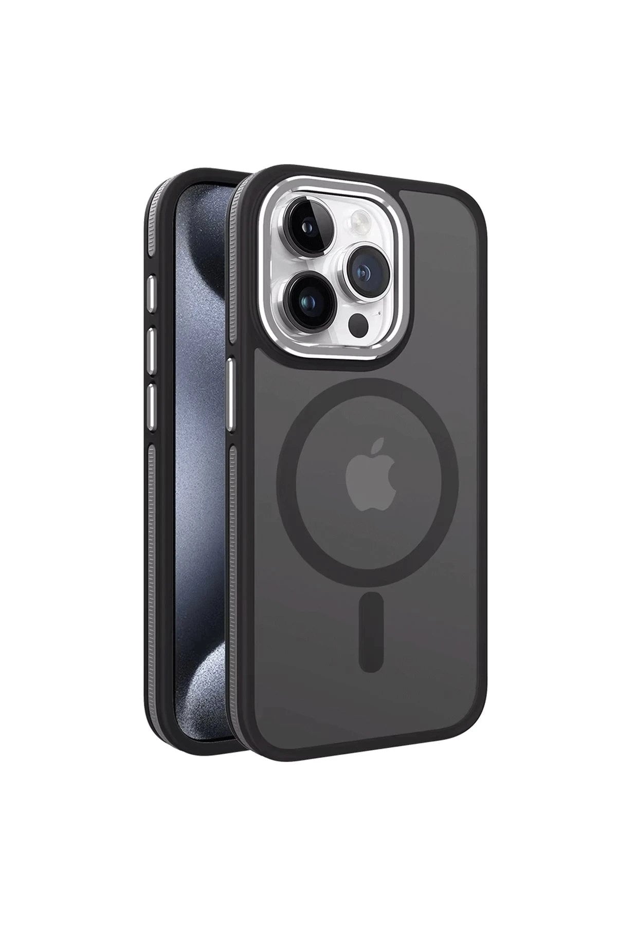 Mey İthalat® iPhone 15 Pro Max Winner Magsafe Kapak - Siyah