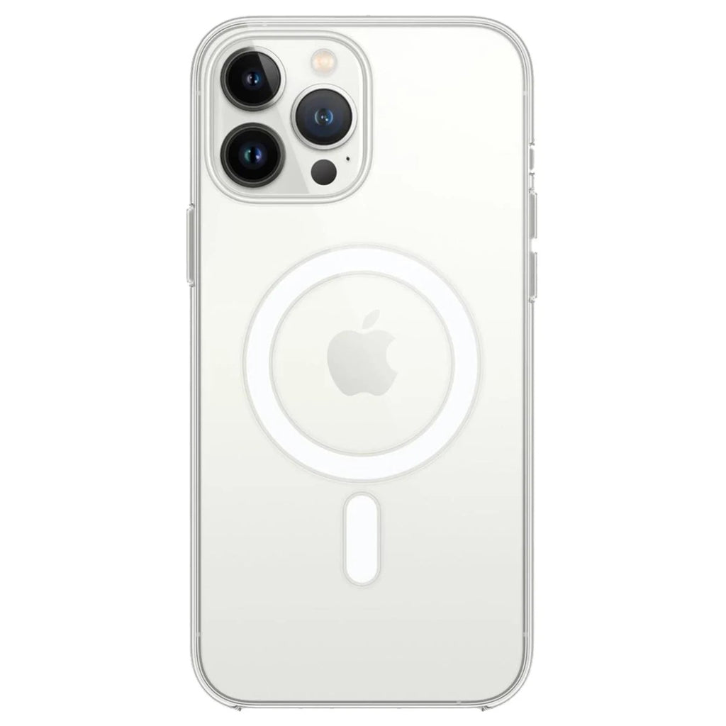 Mey İthalat® iPhone 14 Pro Kılıf Magneticsafe Şeffaf Silikon - Şeffaf