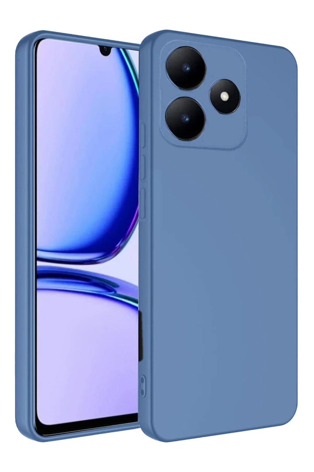 Mey İthalat® Realme C61 Kılıf First Silikon - Mavi