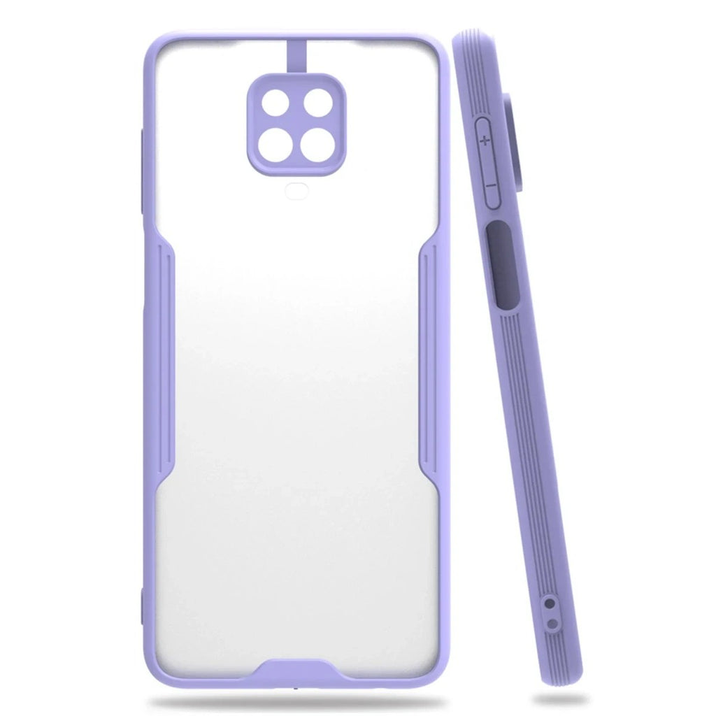 Mey İthalat® Redmi Note 9S Kılıf Platin Silikon - Lila