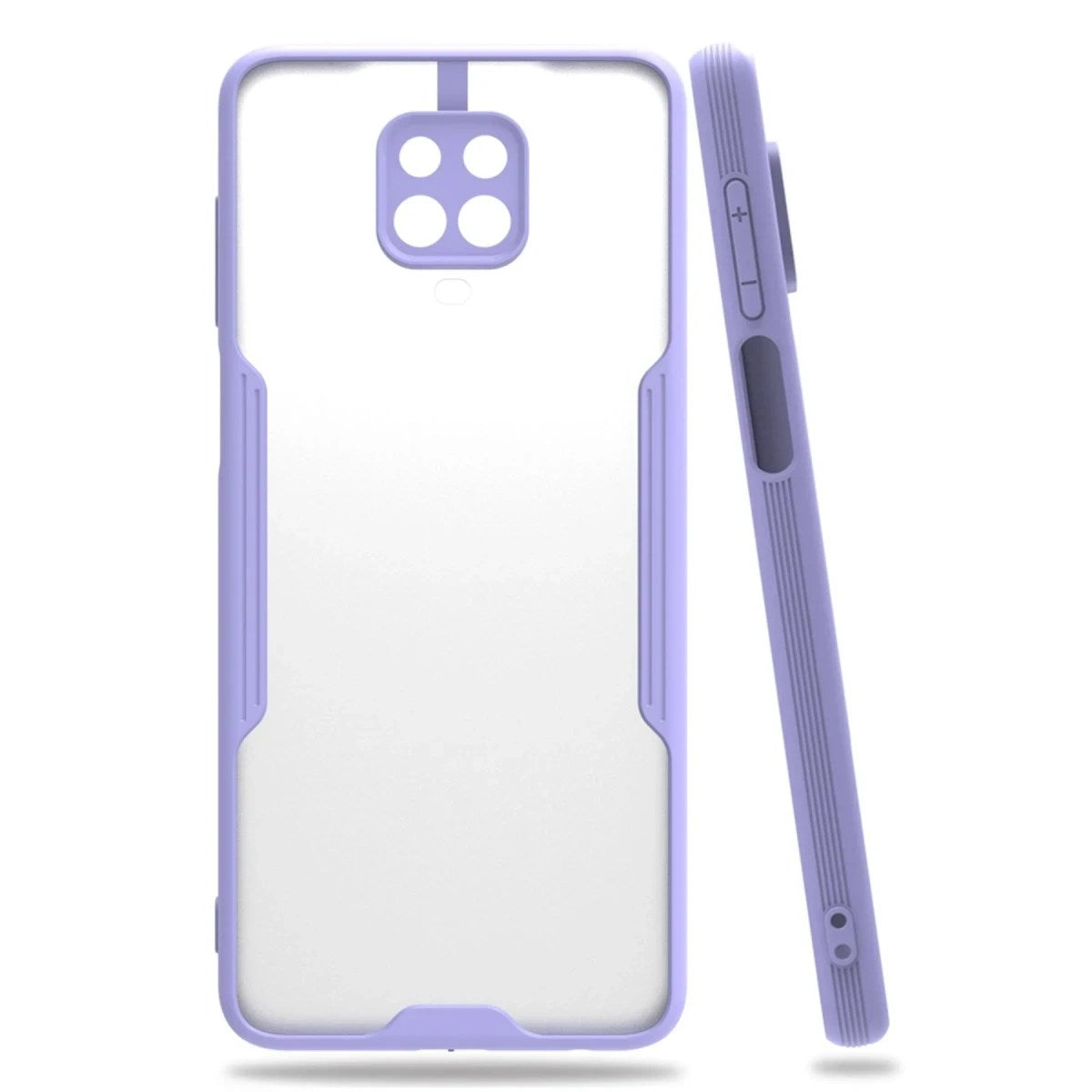 Mey İthalat® Redmi Note 9S Kılıf Platin Silikon - Lila