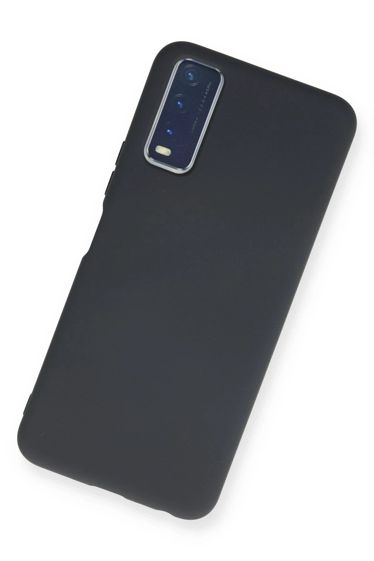 Mey İthalat® Vivo Y11S Kılıf Nano içi Kadife Silikon - Lacivert