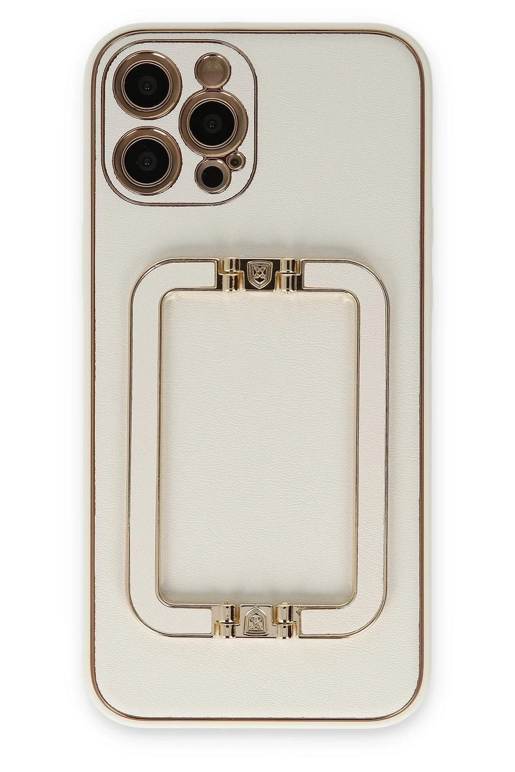 Mey İthalat® iPhone 12 Pro Kılıf Coco Elit Kapak - Beyaz