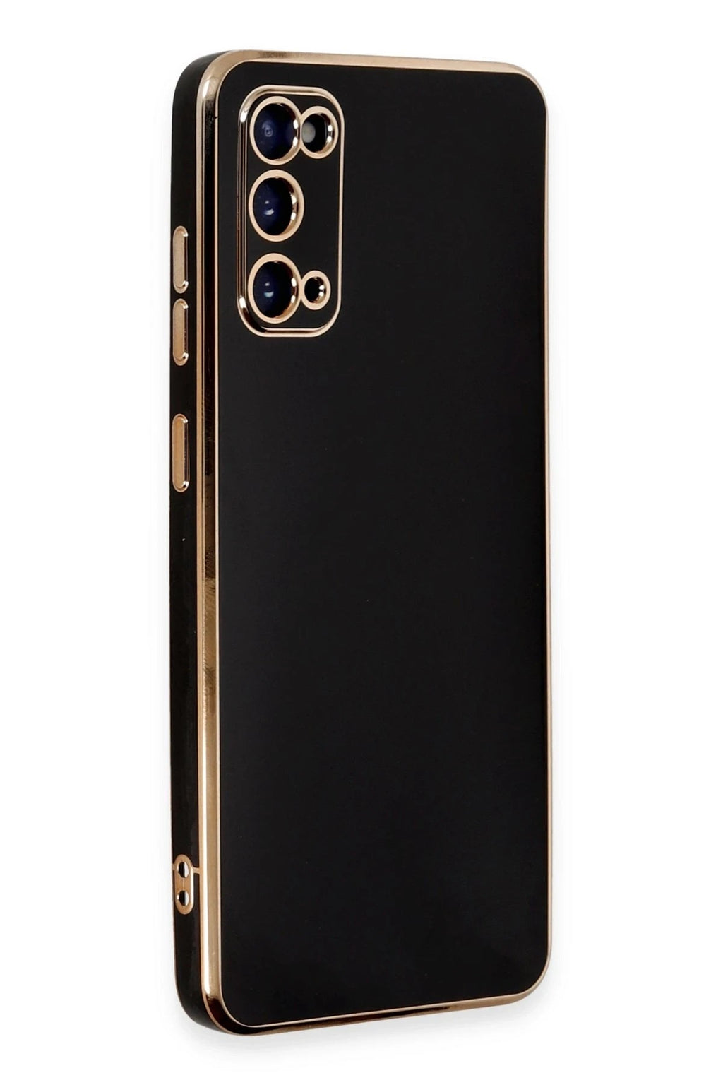 Mey İthalat® Samsung Galaxy S20 Kılıf Volet Silikon - Siyah