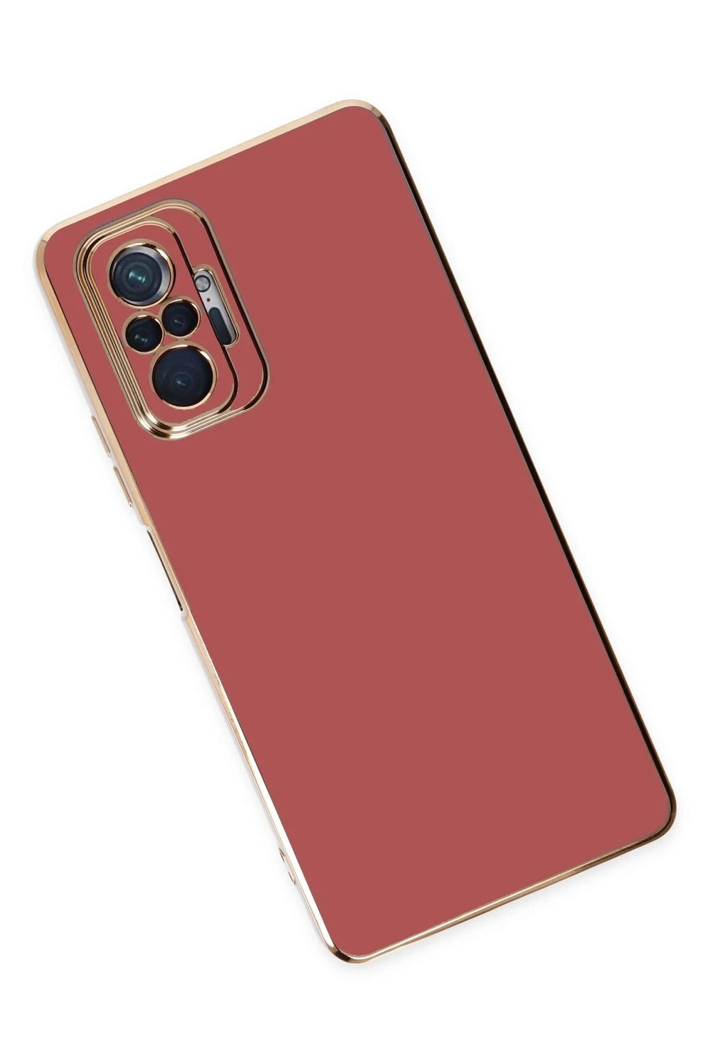Mey İthalat® Redmi Note 10 Pro Kılıf Volet Silikon - Kırmızı