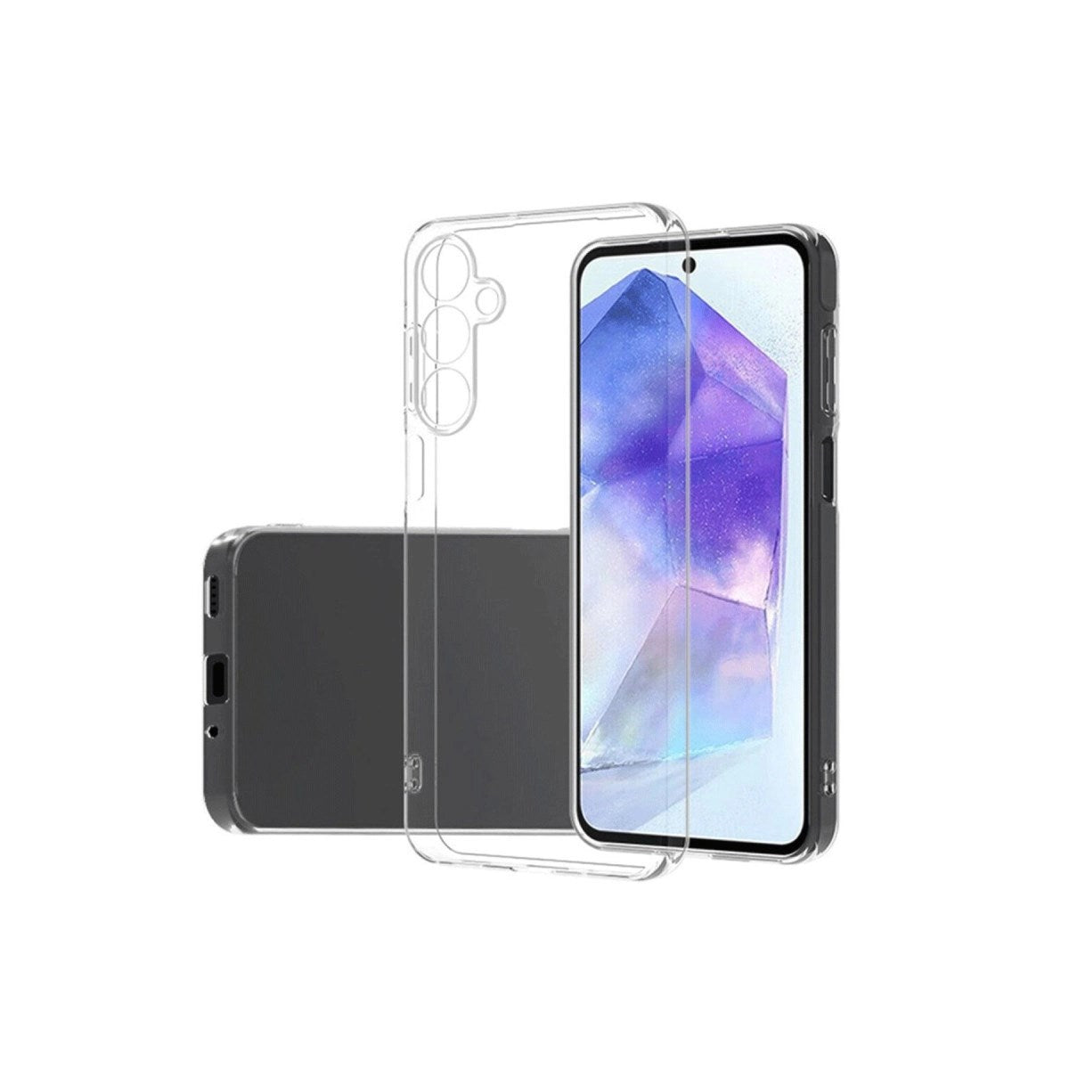 Mey İthalat® Samsung Galaxy A16 5G Kılıf Lüx Şeffaf Silikon