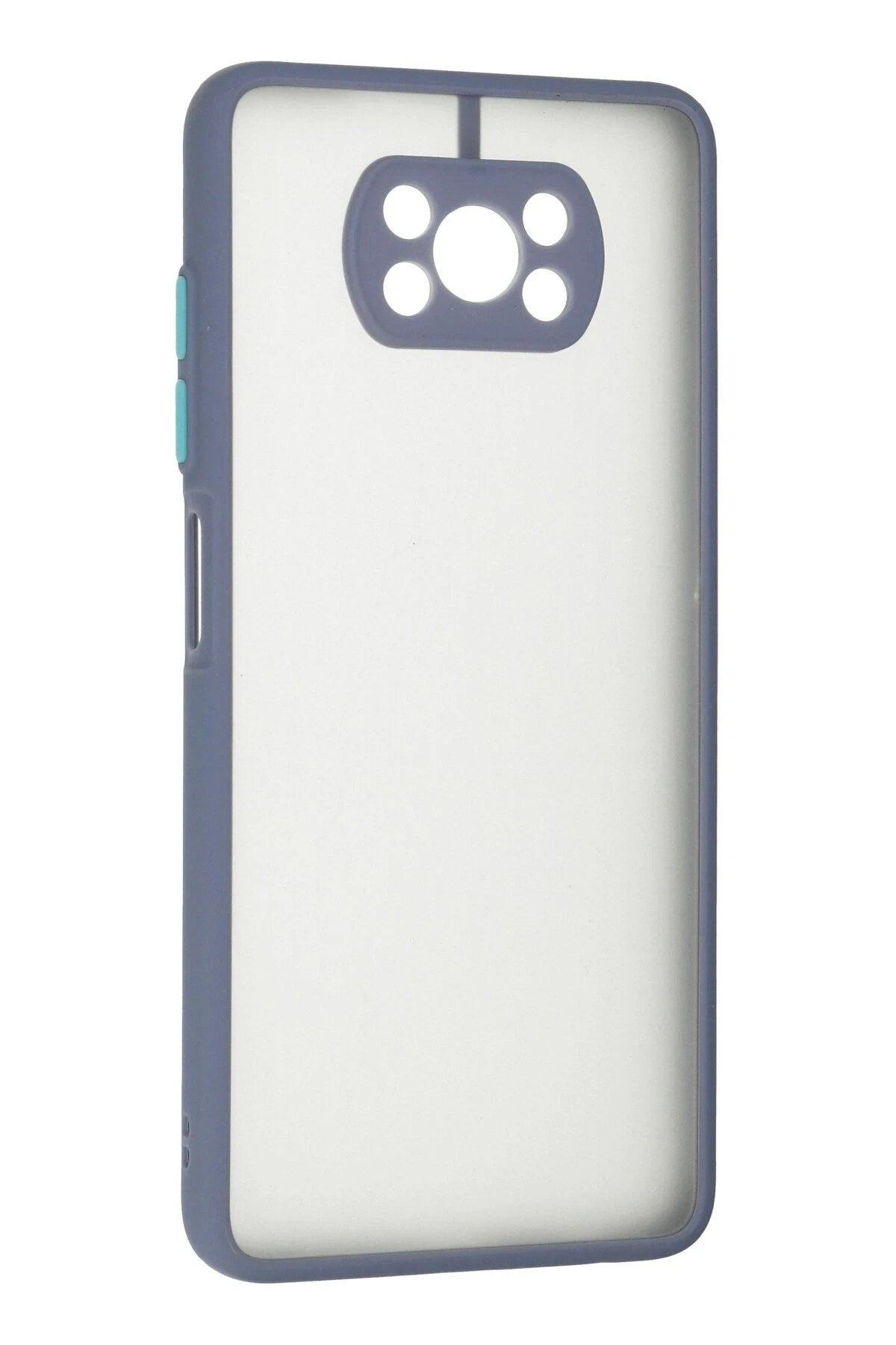 Mey İthalat® Pocophone X3 Kılıf Montreal Silikon Kapak - Gri