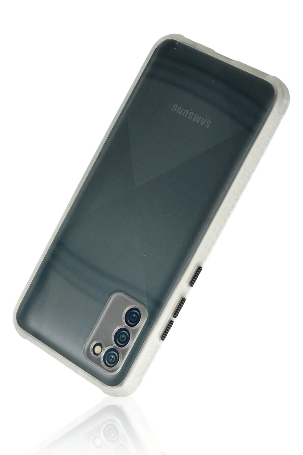 Mey İthalat® Samsung Galaxy A02S Kılıf Miami Şeffaf Silikon - Şeffaf