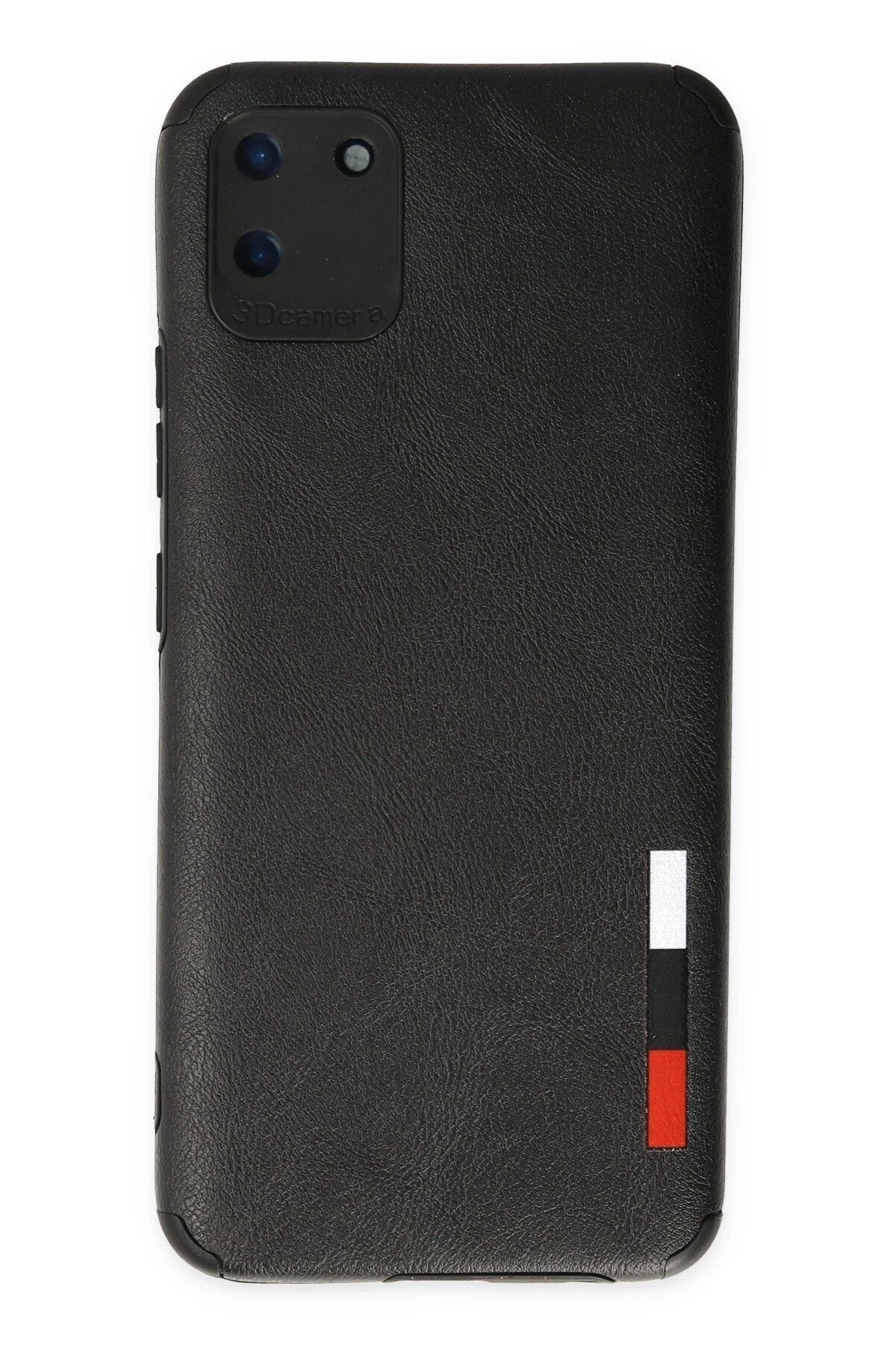 Mey İthalat® Realme C11 Kılıf Loop Deri Silikon - Siyah