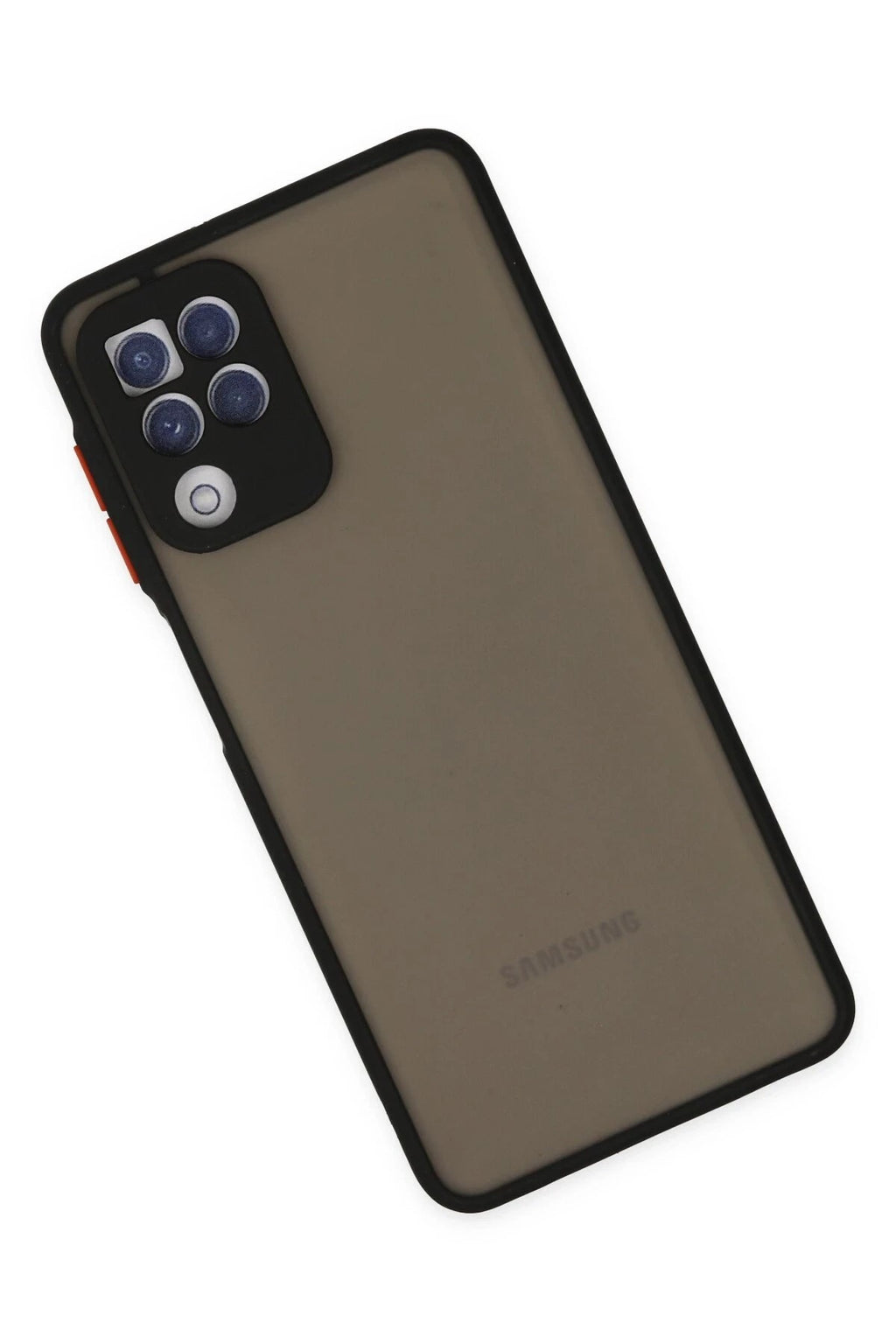 Mey İthalat® Samsung Galaxy A22 Kılıf Montreal Silikon Kapak - Siyah