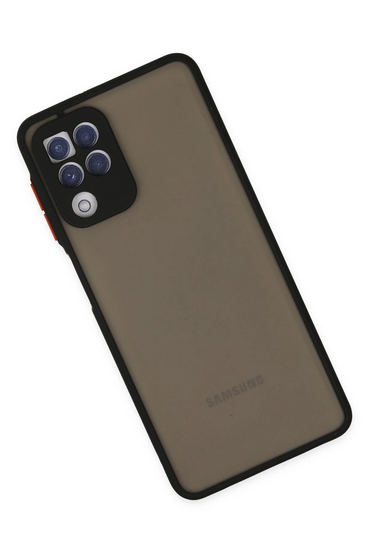 Mey İthalat® Samsung Galaxy A22 Kılıf Montreal Silikon Kapak - Siyah