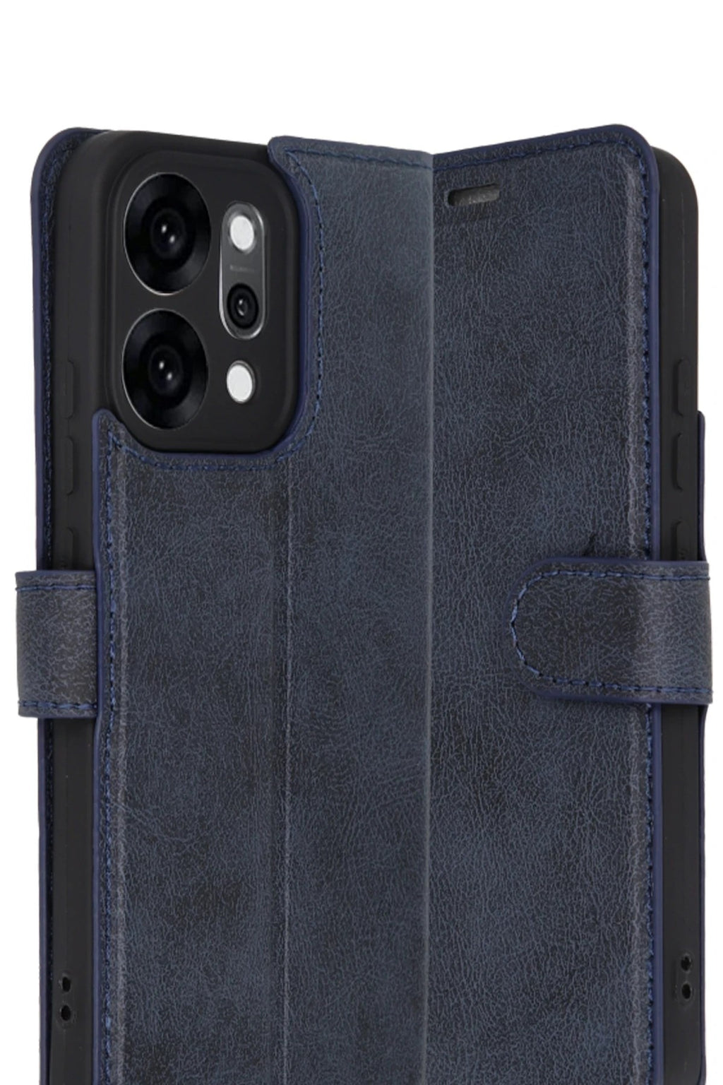 Mey İthalat® Reno 14 Trend S Plus Kapaklı Kılıf - Lacivert