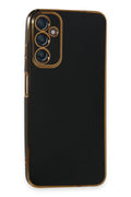 Mey İthalat® Samsung Galaxy A05S Kılıf Volet Silikon - Siyah