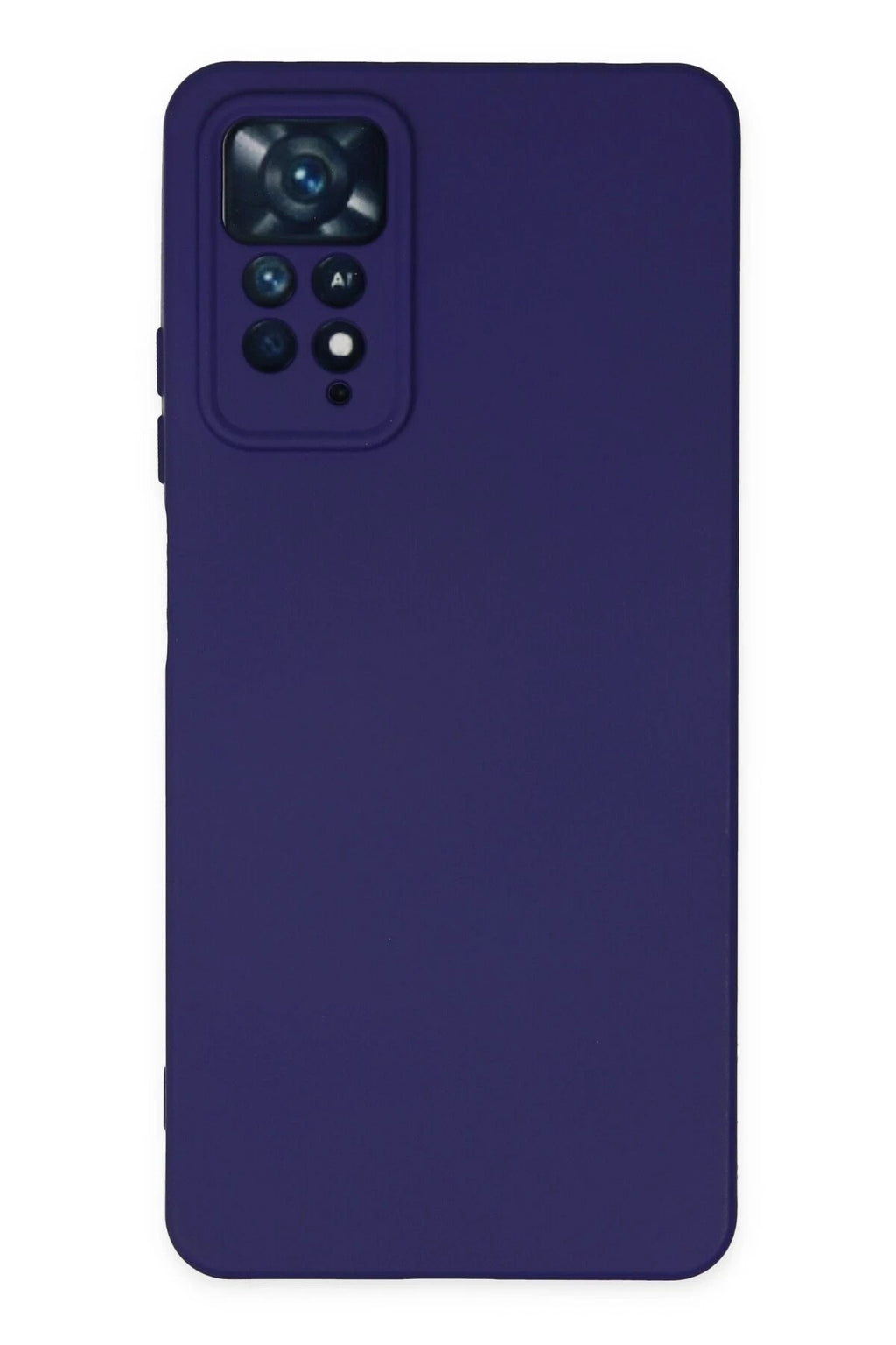 Mey İthalat® Redmi Note 11 Pro Kılıf Nano içi Kadife Silikon - Mor