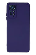 Mey İthalat® Redmi Note 11 Pro Kılıf Nano içi Kadife Silikon - Mor