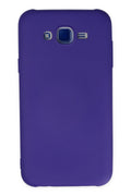 Mey İthalat® Samsung Galaxy J7 Kılıf Nano içi Kadife Silikon - Mor