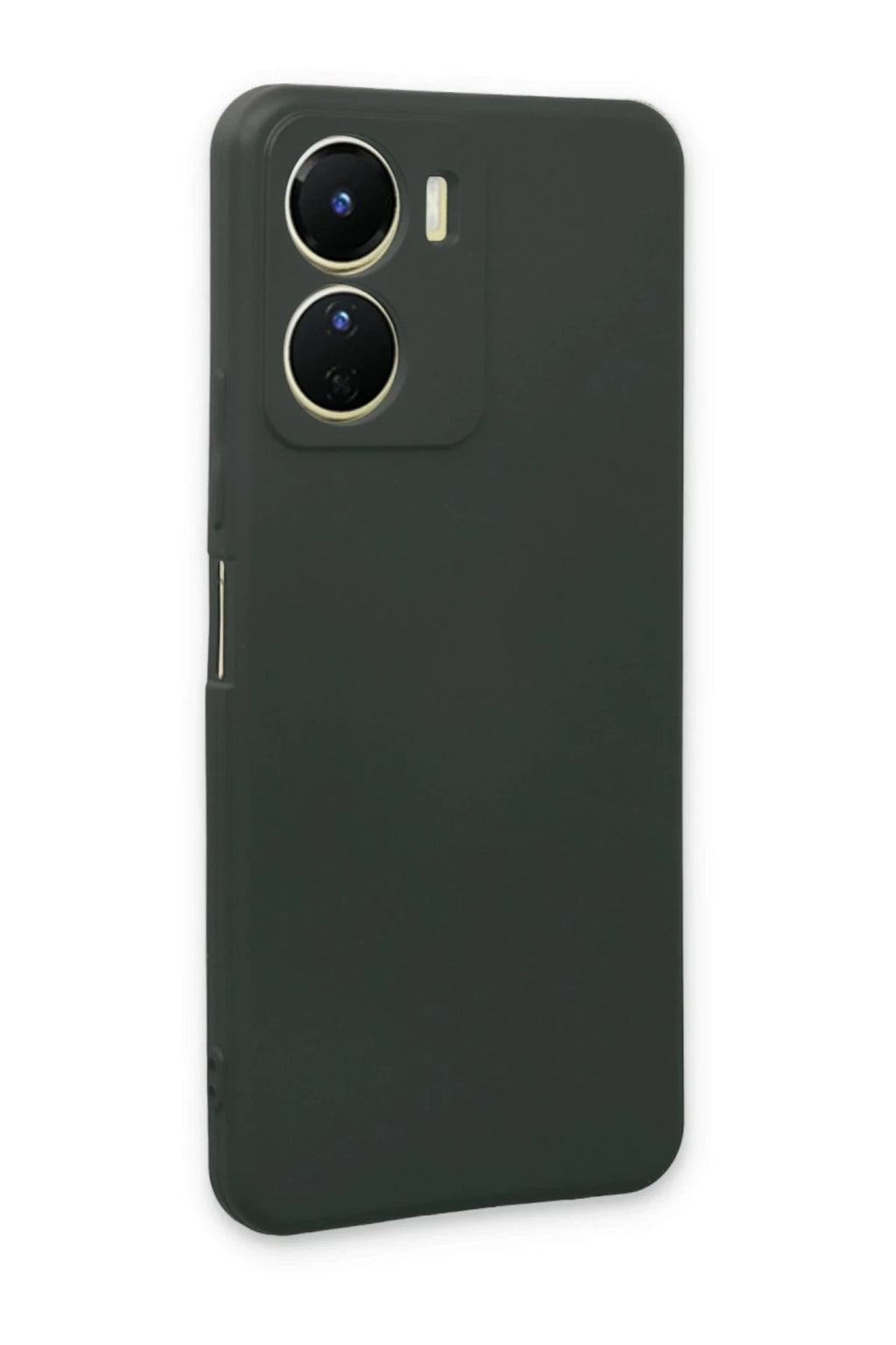 Mey İthalat® Vivo Y16 Kılıf First Silikon - Koyu Yeşil