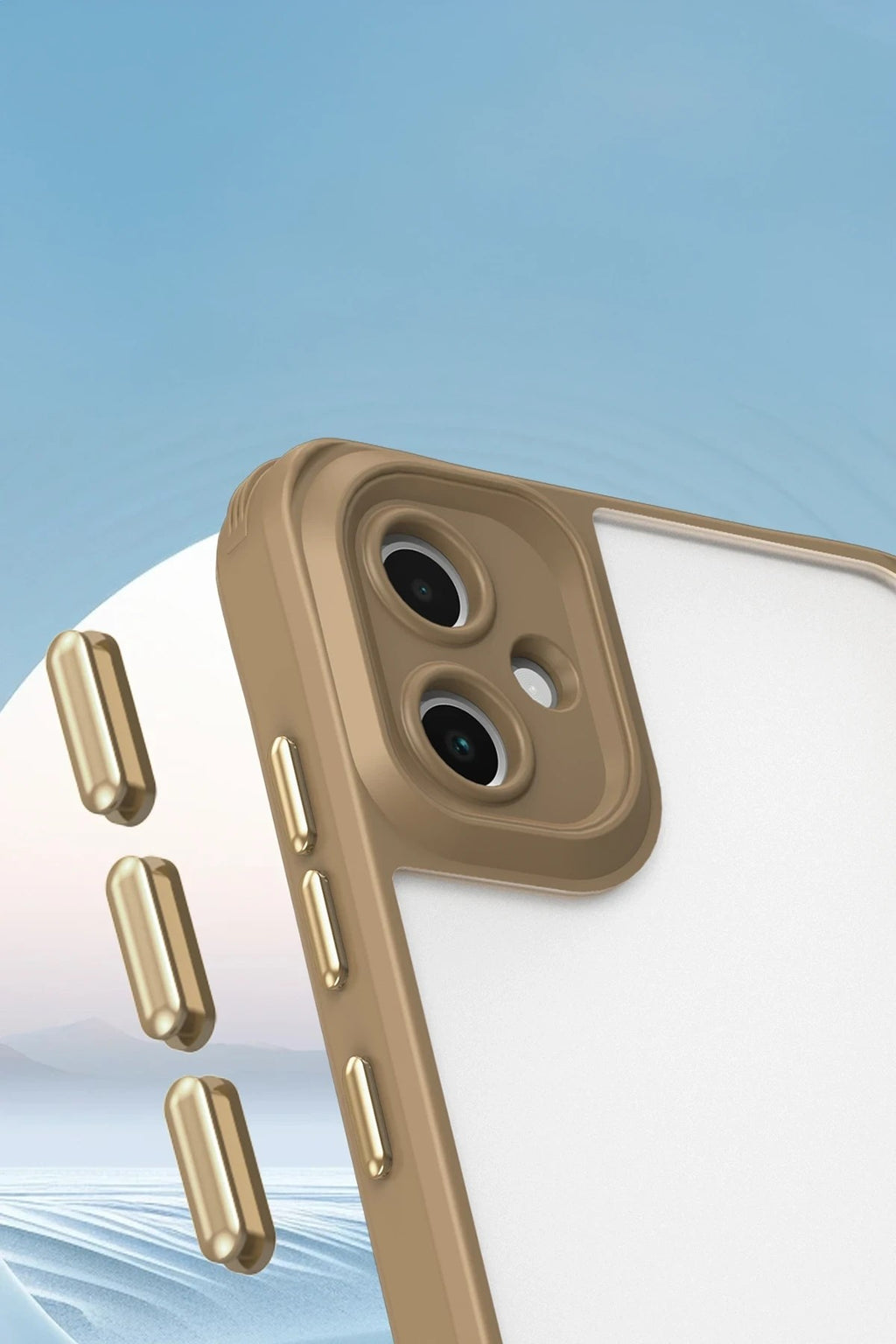 Mey İthalat® Samsung Galaxy A06 Kılıf Penta Silikon Kılıf - Lacivert