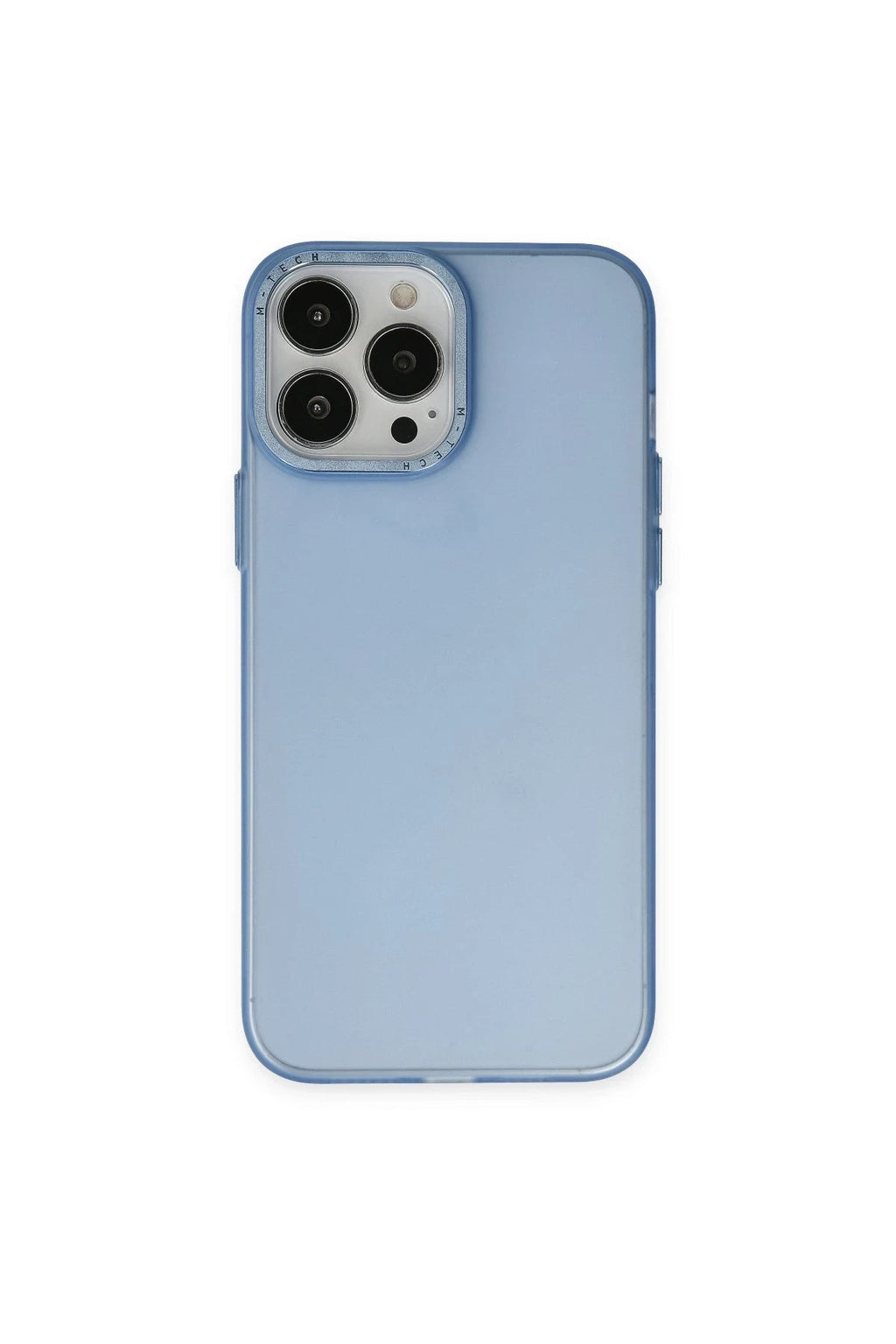 Mey İthalat® iPhone 14 Pro Max Kılıf Modos Metal Kapak - Mavi