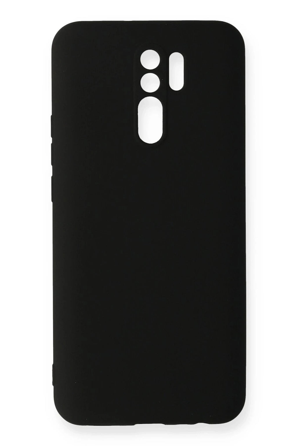 Mey İthalat® Redmi 9 Kılıf Nano içi Kadife Silikon - Siyah