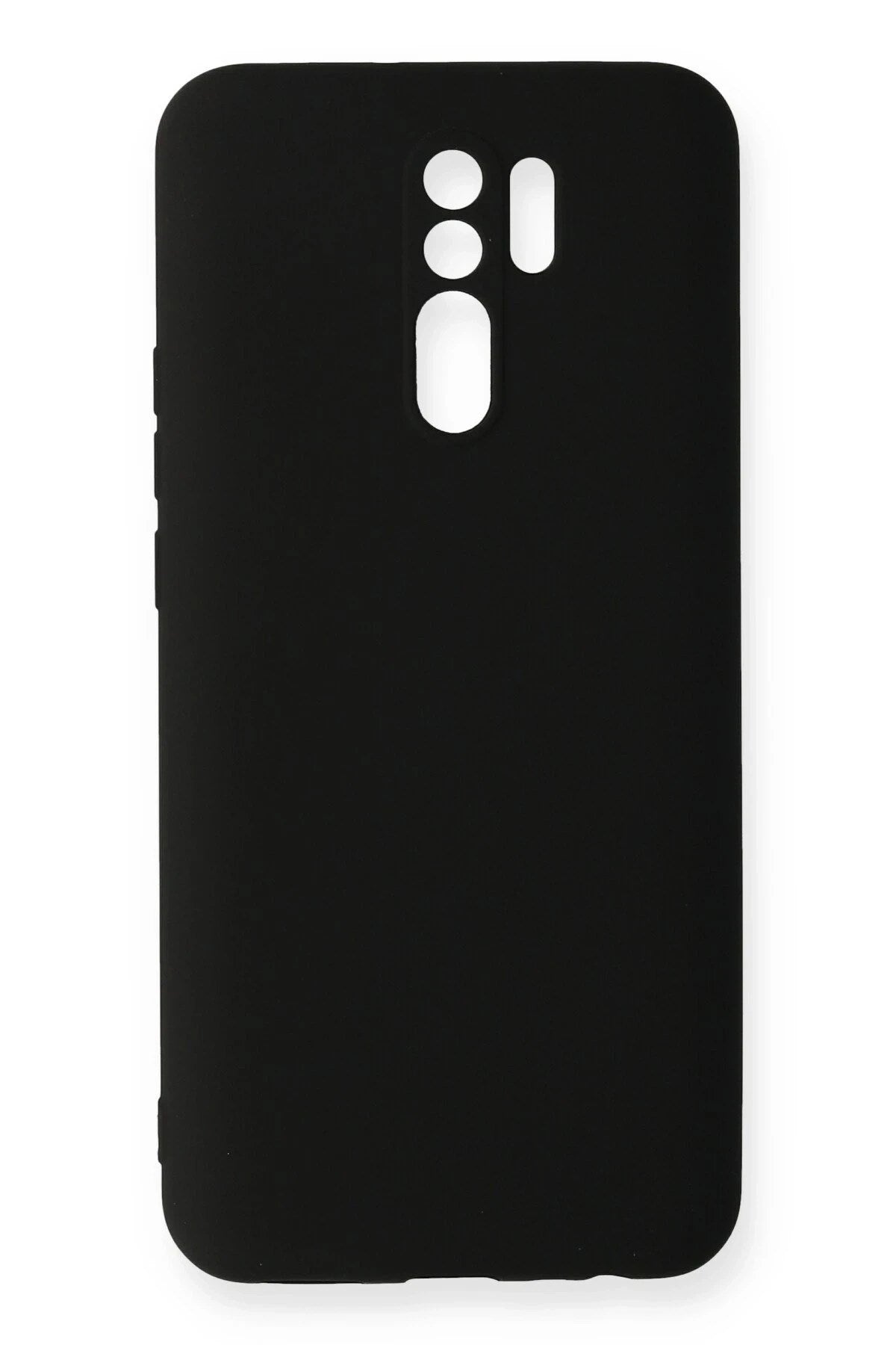 Mey İthalat® Redmi 9 Kılıf Nano içi Kadife Silikon - Siyah