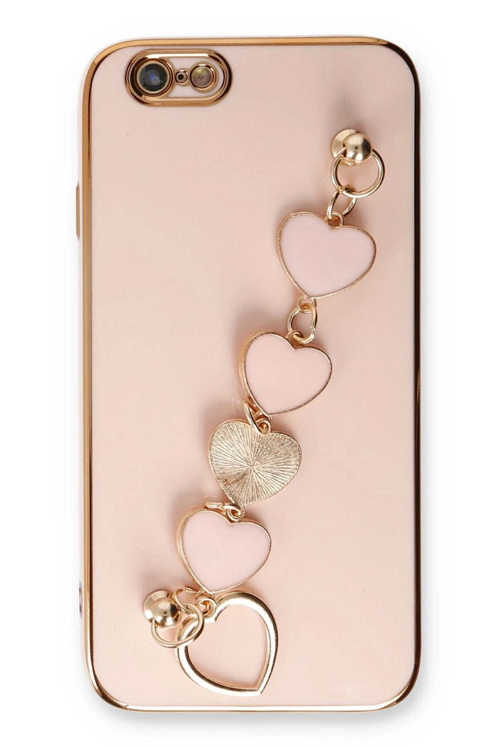 Mey İthalat® iPhone 6 Kılıf Esila Silikon - Pudra