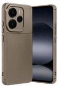 Mey İthalat® Note 14 5G Auto Focus Karbon Kapak - Kahverengi