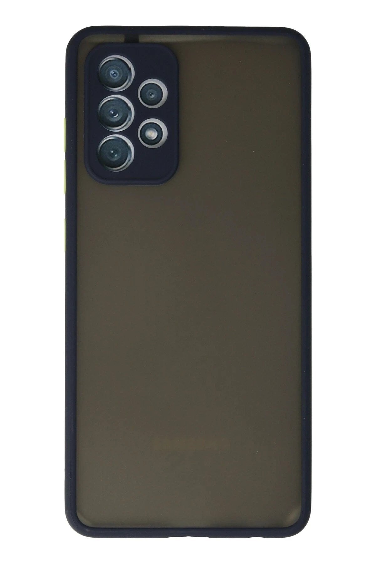 Mey İthalat® Samsung Galaxy A72 Kılıf Montreal Silikon Kapak - Lacivert