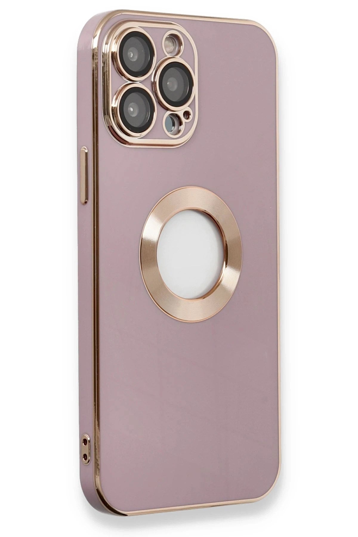 Mey İthalat® iPhone 13 Pro Max Kılıf Store Silikon - Mor