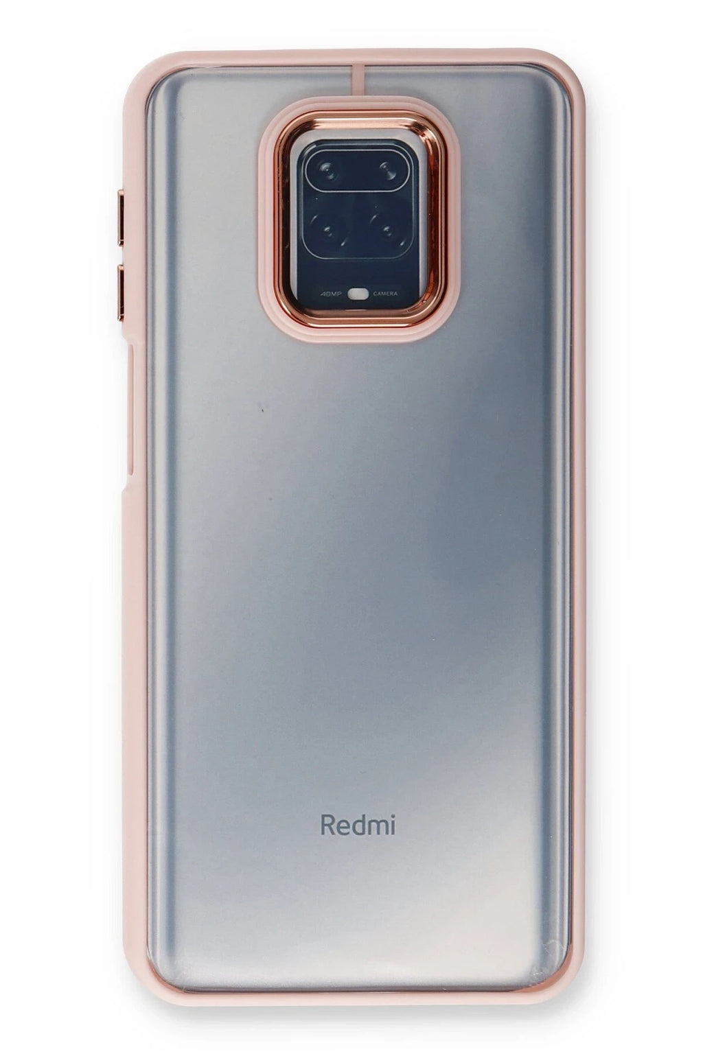 Mey İthalat® Redmi Note 9 Pro Kılıf Dora Kapak - Pudra