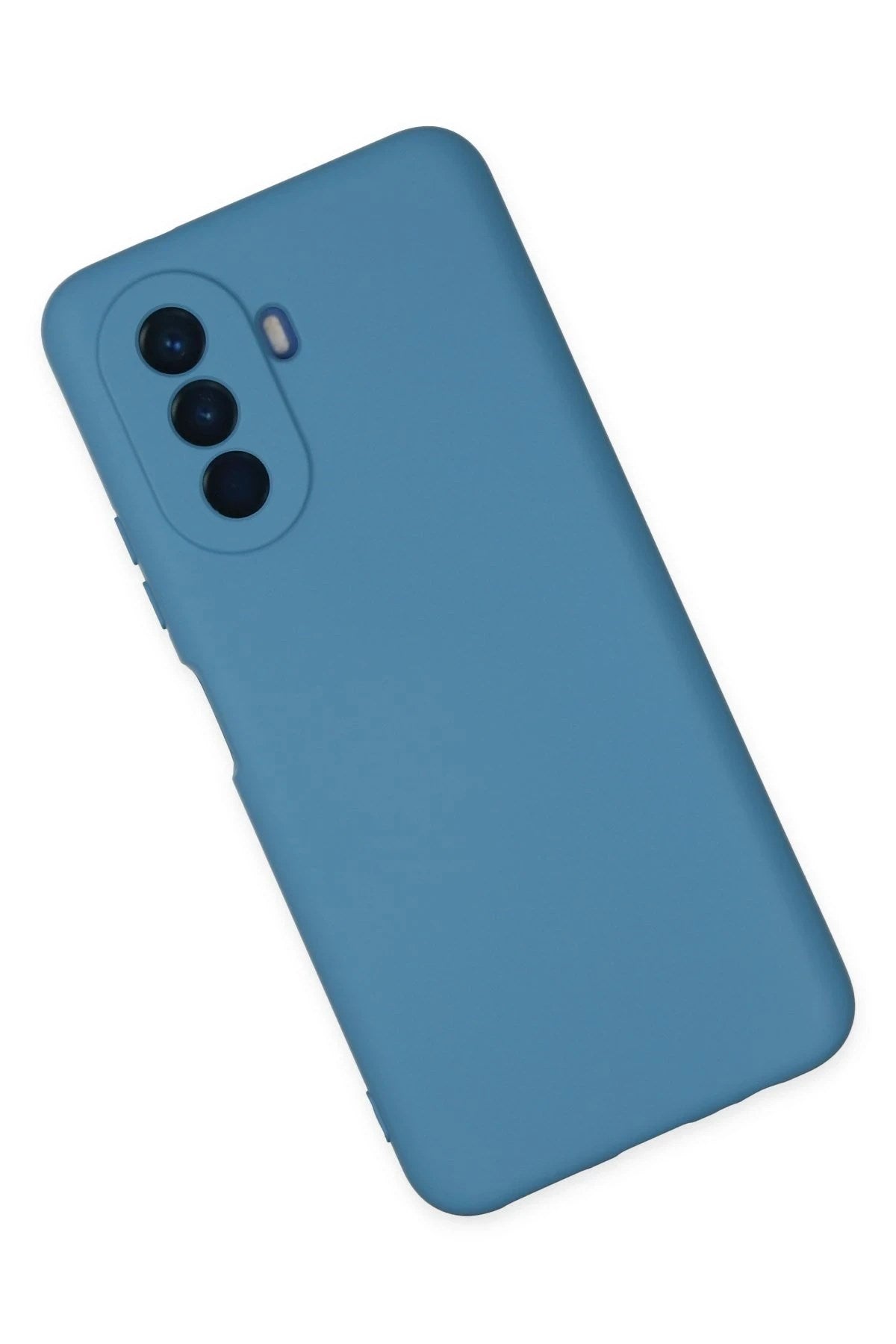 Mey İthalat® Huawei Nova Y70 Kılıf Nano içi Kadife Silikon - Mavi