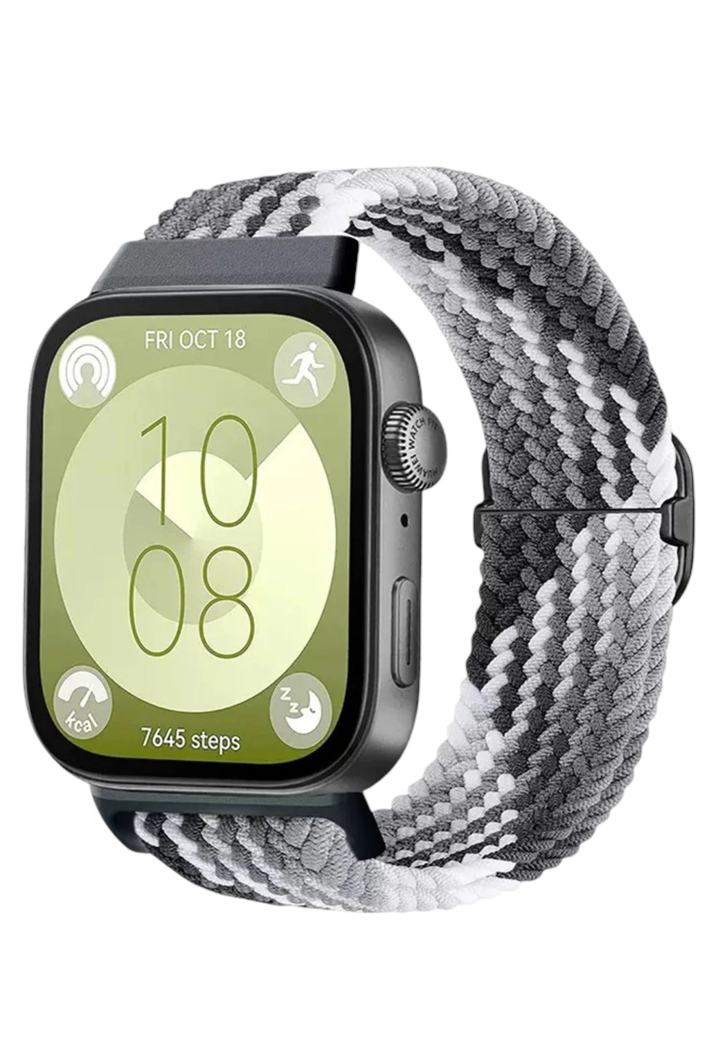 Mey İthalat® Huawei Fit 4 Star Kordon - Gri-Siyah