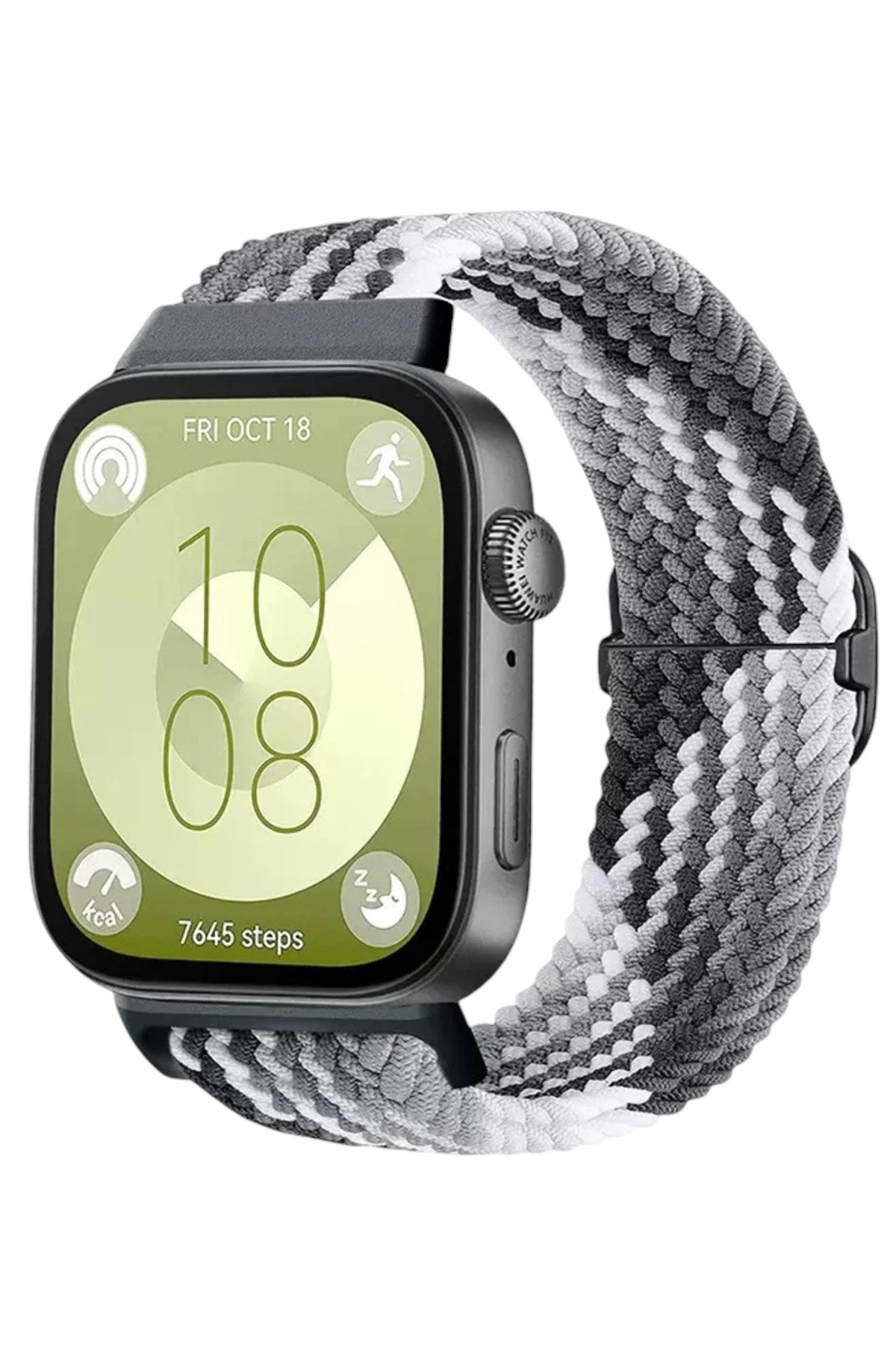 Mey İthalat® Huawei Fit 4 Star Kordon - Gri-Siyah