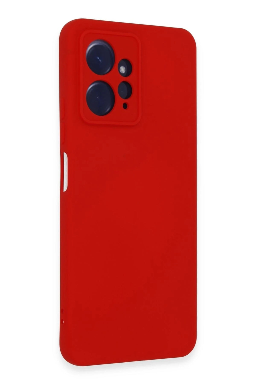 Mey İthalat® Redmi Note 12 4G Kılıf Nano içi Kadife Silikon - Kırmızı