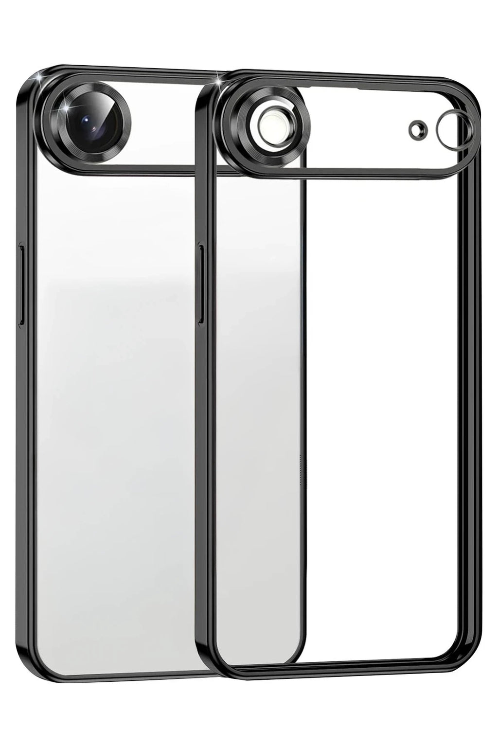 Mey İthalat® iPhone 17 Air Lensli Silikon - Siyah
