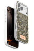 Mey İthalat® iPhone 17 Pro Bright Simli Kapak - Çöl Titanyum