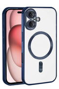 Mey İthalat® iPhone 17 Kross Magneticsafe Kapak - Lacivert