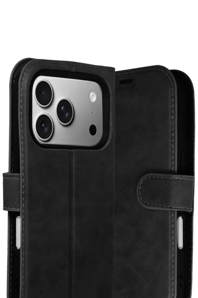 Mey İthalat® iPhone 17 Pro Trend S Plus Kapaklı Kılıf - Siyah