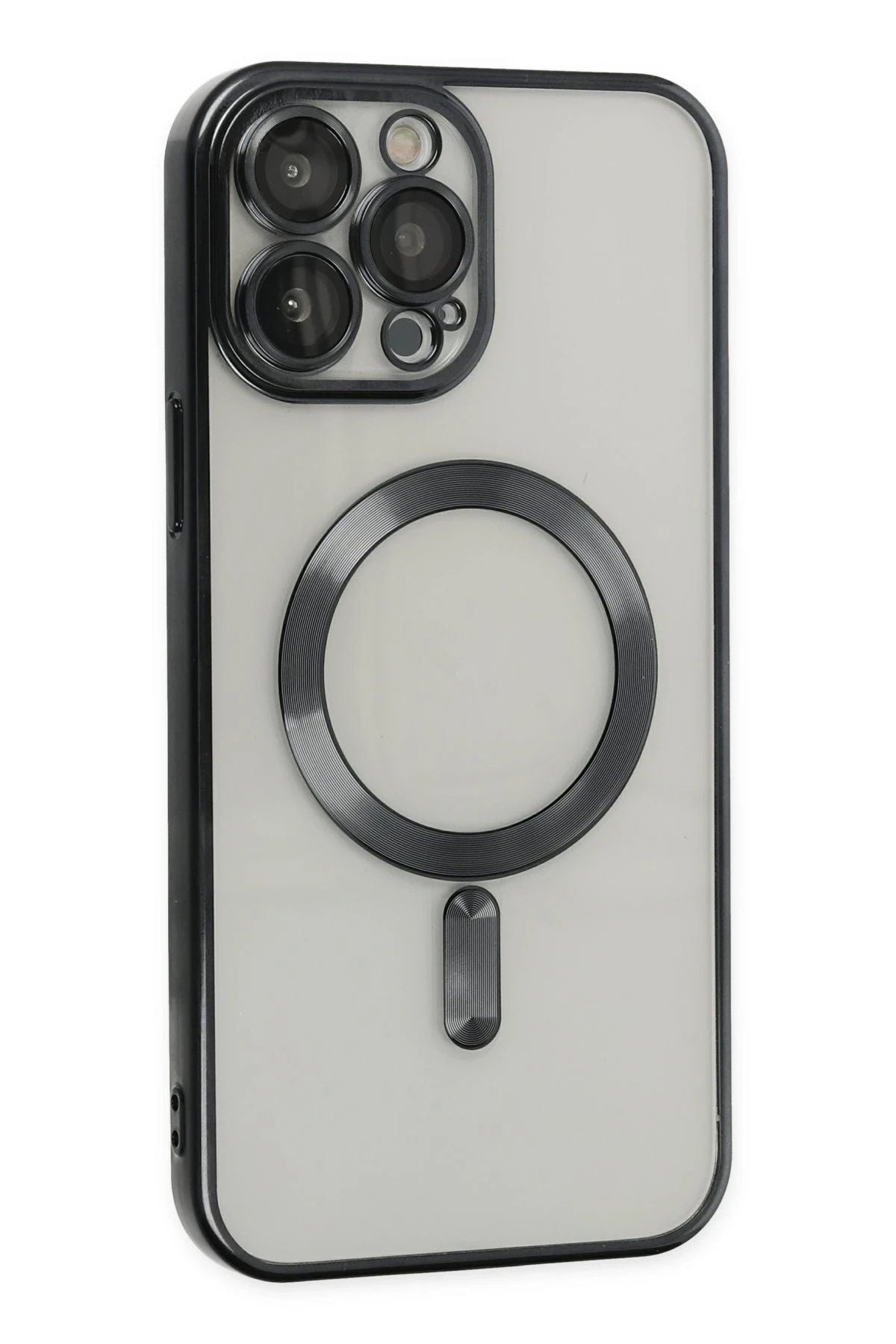 Mey İthalat® iPhone 13 Pro Max Kılıf Kross Magneticsafe Kapak - Siyah